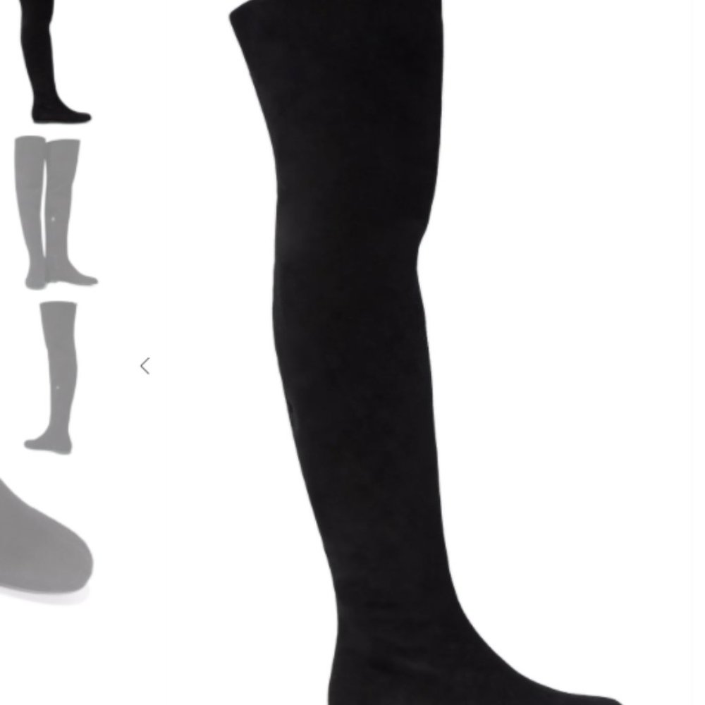 Black GIUSEPPE ZANOTTI Suede over-the-knee boots